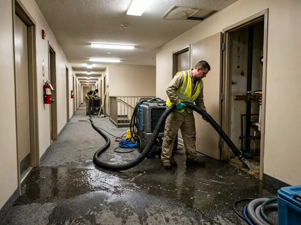 multi-unit-apartment-hallway-f-005 — frequently asked questions, Emergency Burst Pipe Water Extraction & Removal in Valdese,…